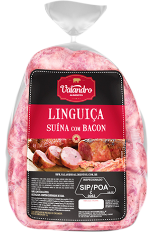 Foto Linguiça Suína com Bacon 1kg